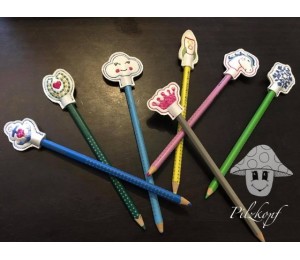 Stickserie ITH - Stifteaufsätze Mix 1